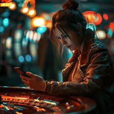 Dealer live casino tampil profesional melayani permainan blackjack