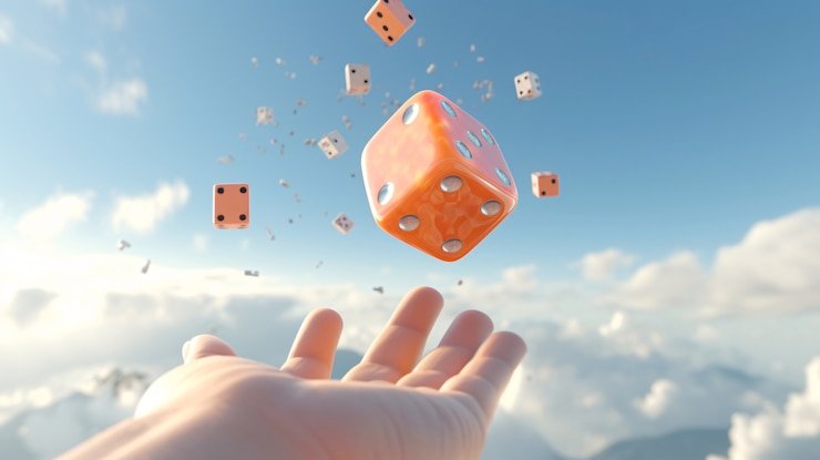 Ilustrasi pengguna menikmati taruhan olahraga dan live casino secara mobile